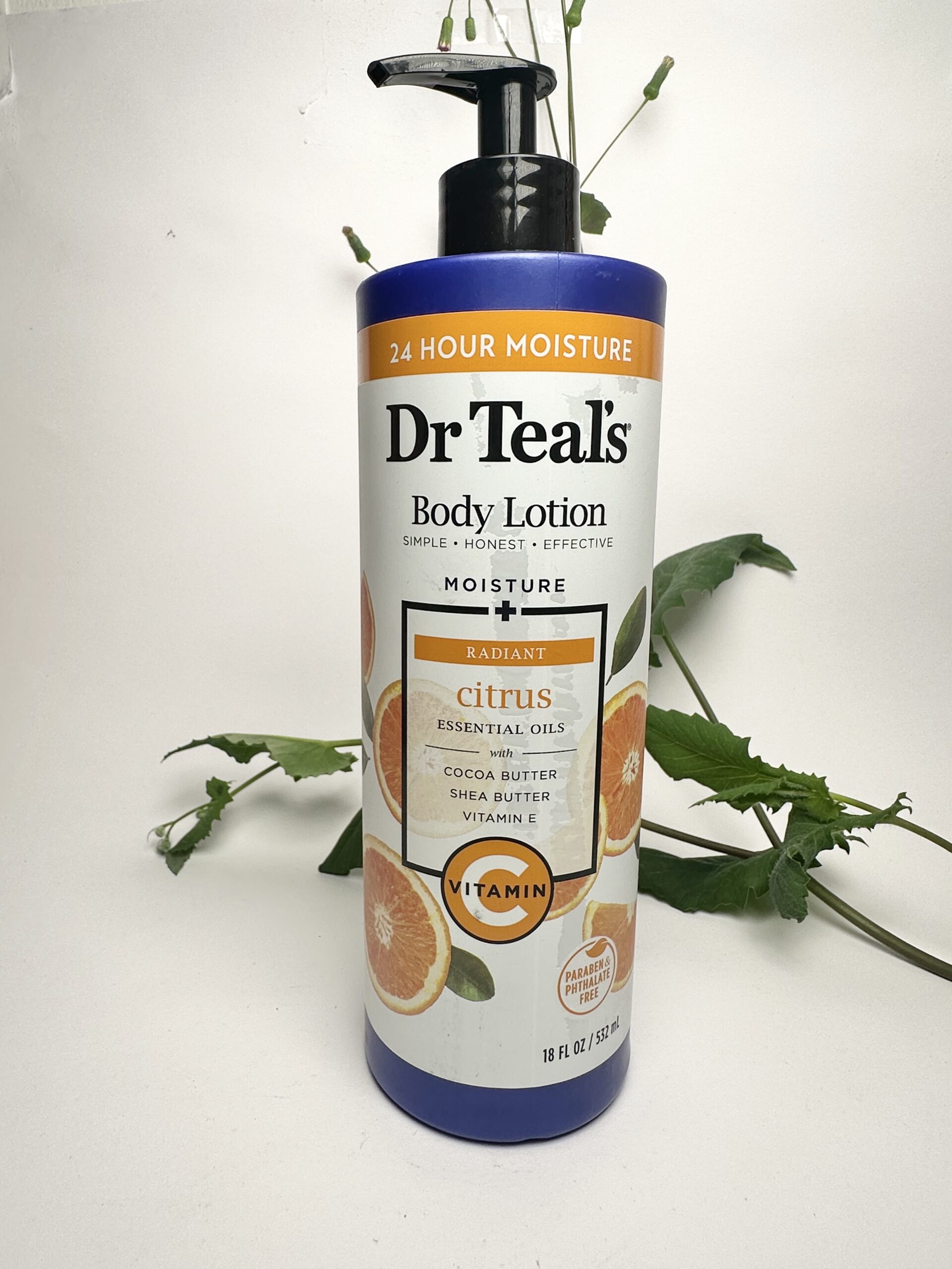 Dr Teal’s Citrus Body Lotion | Refreshing Hydration with Vitamin C